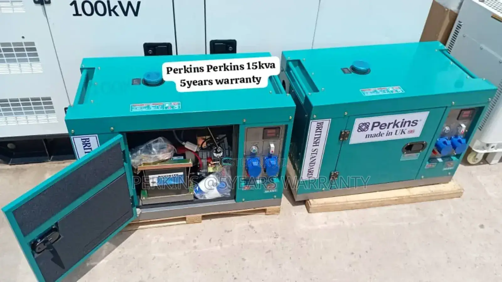 Power Surge Perkins 15kva 16500watt Generator Diesel 15kva