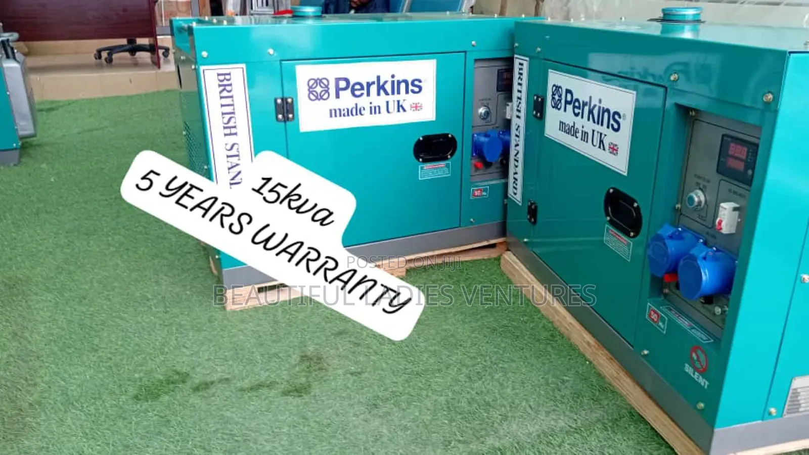 Perkins 15kva Diesel Generator Emergency Ready to Use