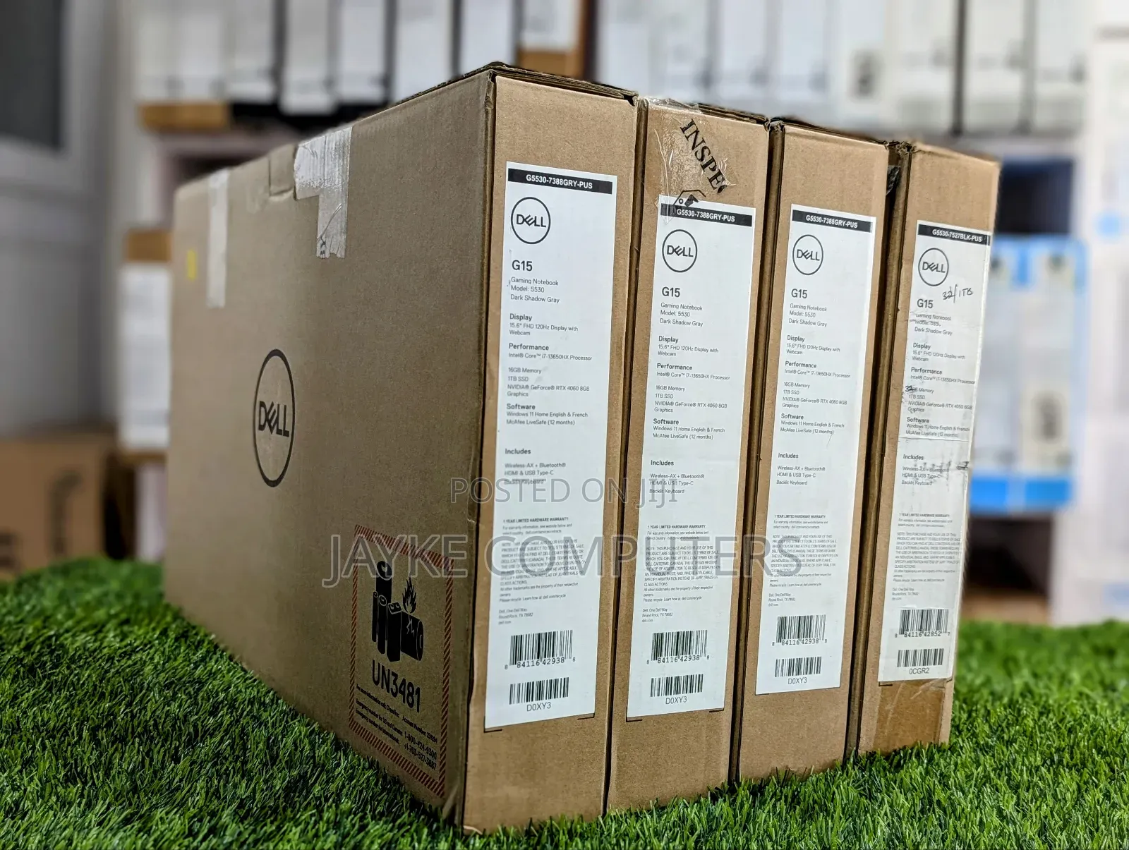 New Laptop Dell G15 5535 16GB Intel Core I7 SSD 1T
