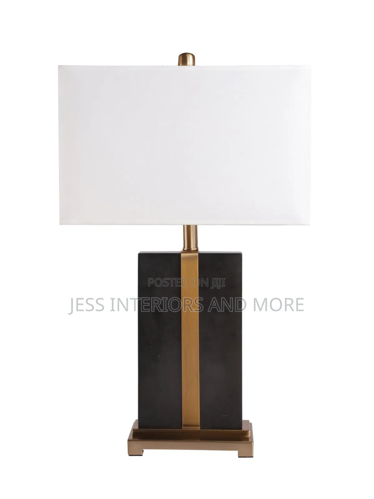 Table Lamp (Black Gold)