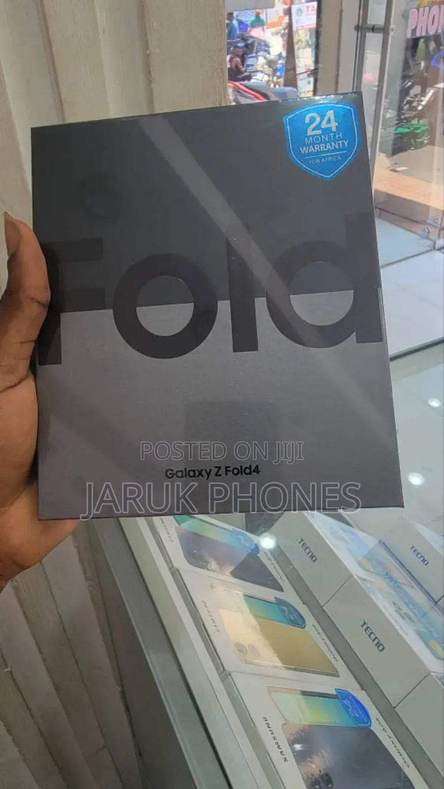New Samsung Galaxy Z Fold4 256 GB Black