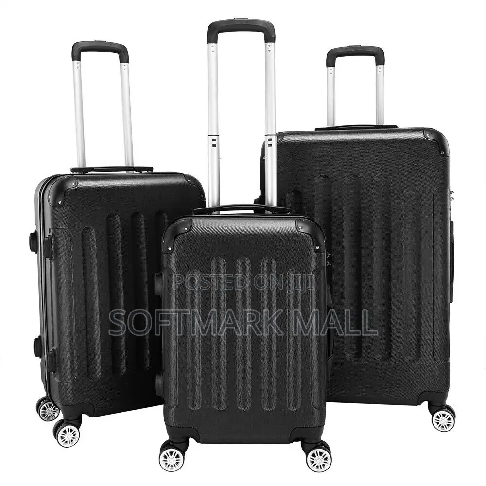 3 Set Traveling Bag- Black