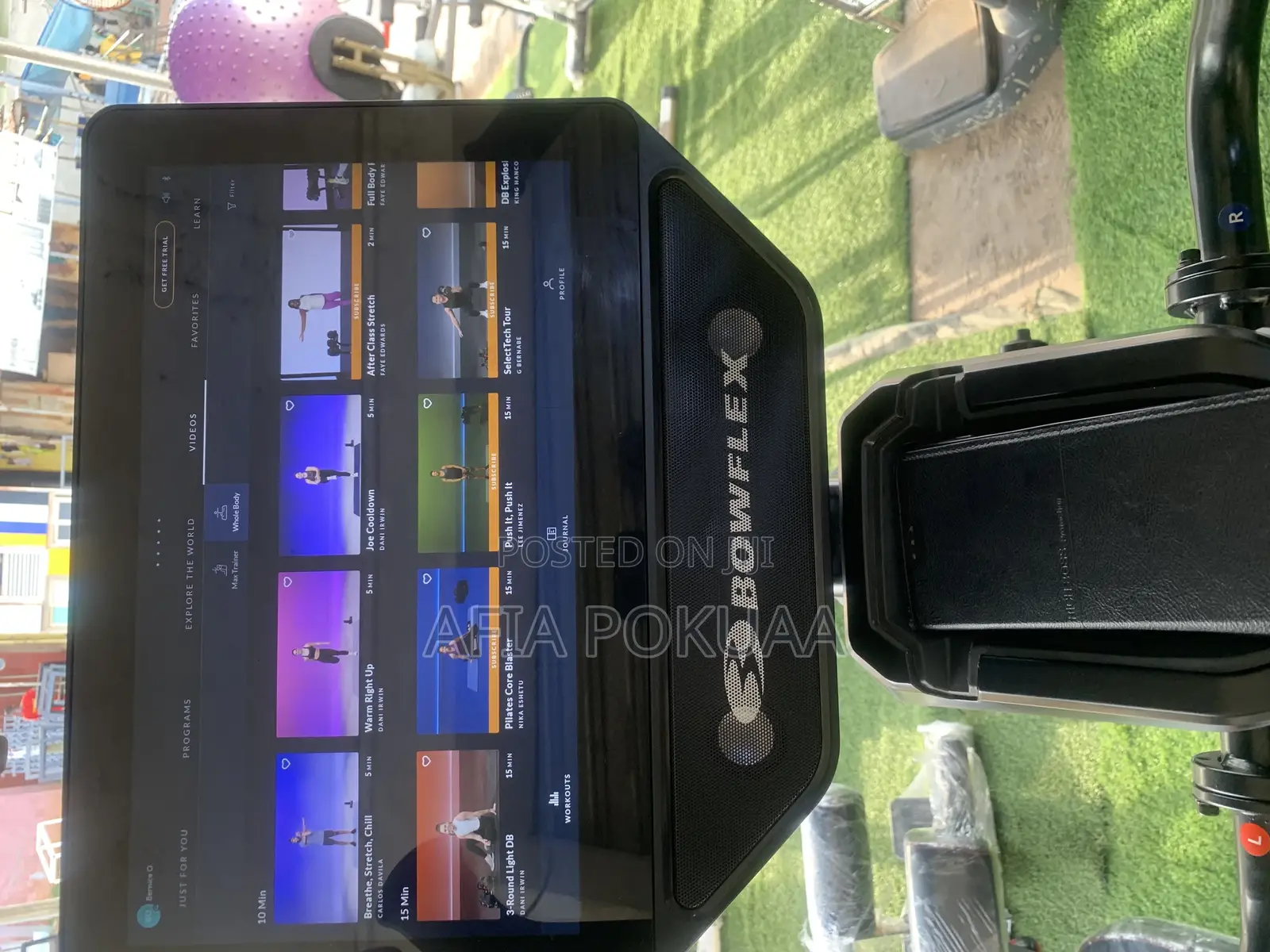 Bowflex Elliptical Tablet Screen 150kg