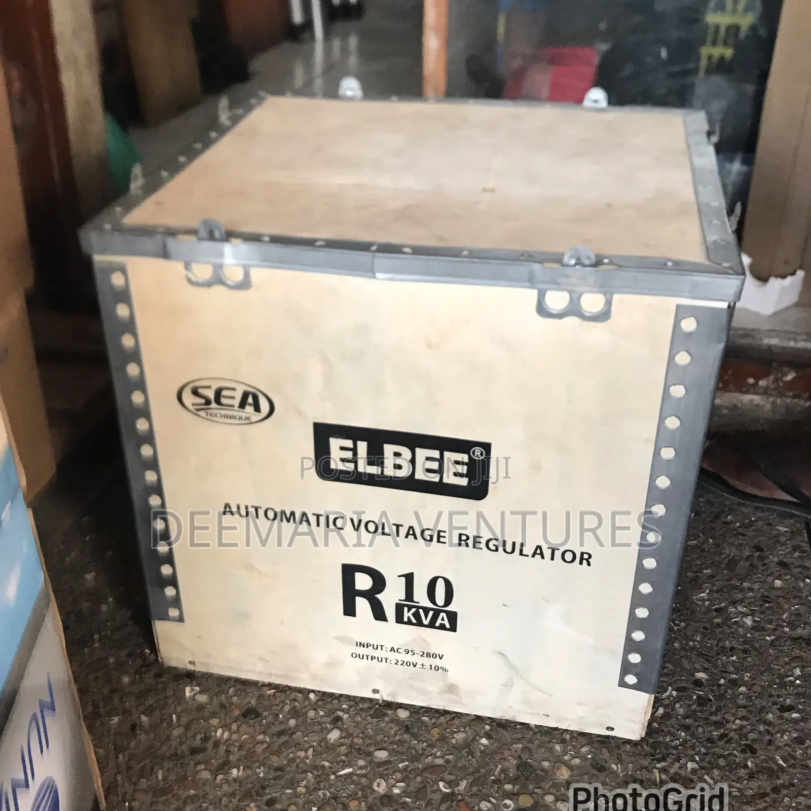 Elbee 10kva(10,000w) Automatic Voltage Regulator Stabilizer – R10