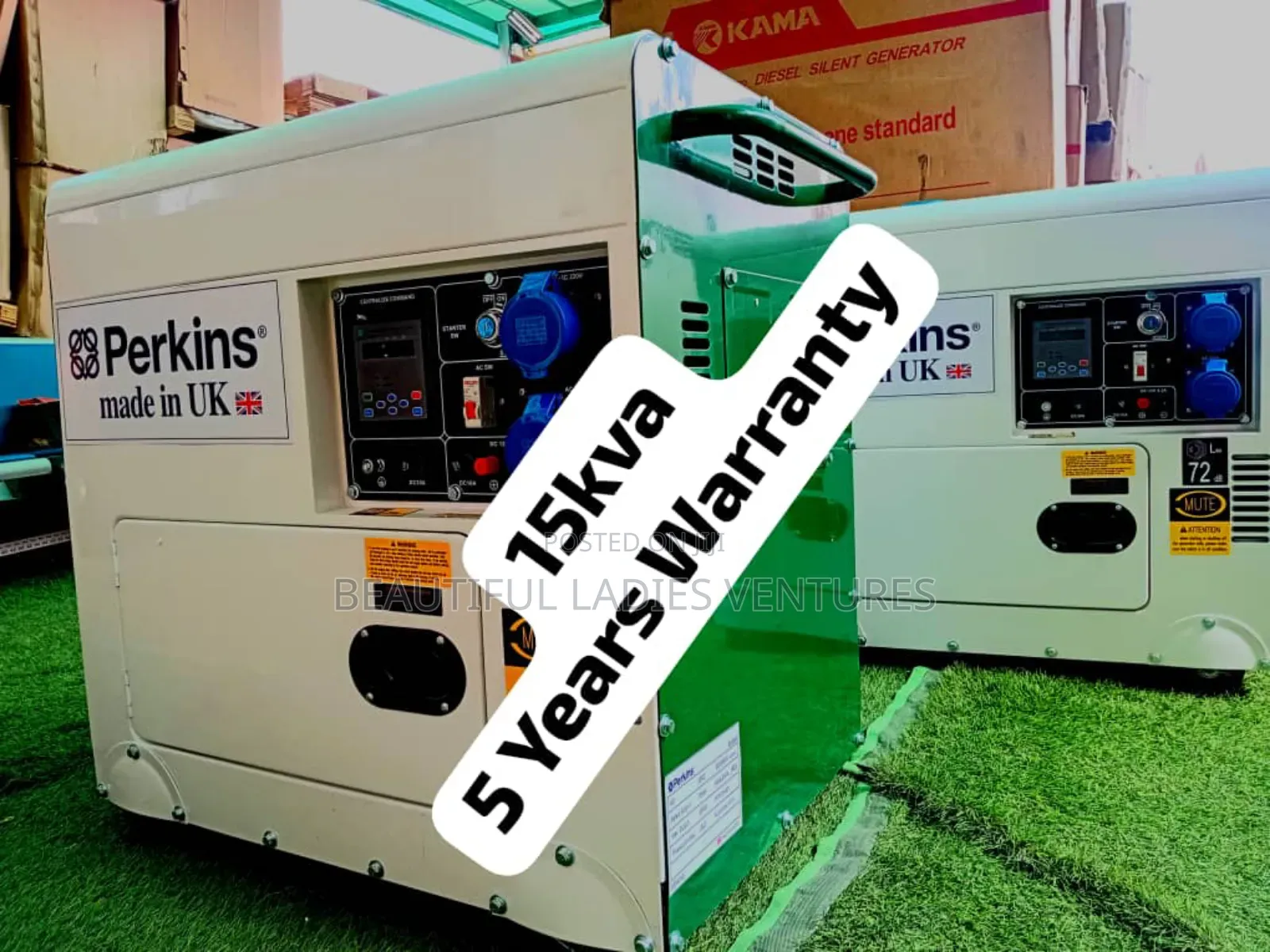 15kva Perkins Diesel Powered Generator Corrosion Proof