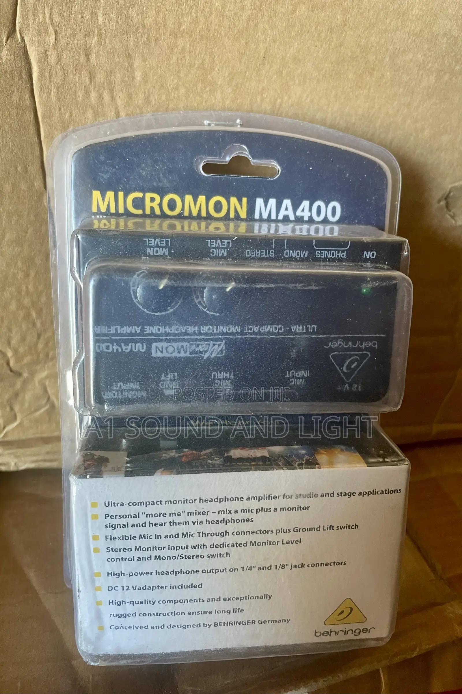 Behringer Micromon Ma400 Amplifier