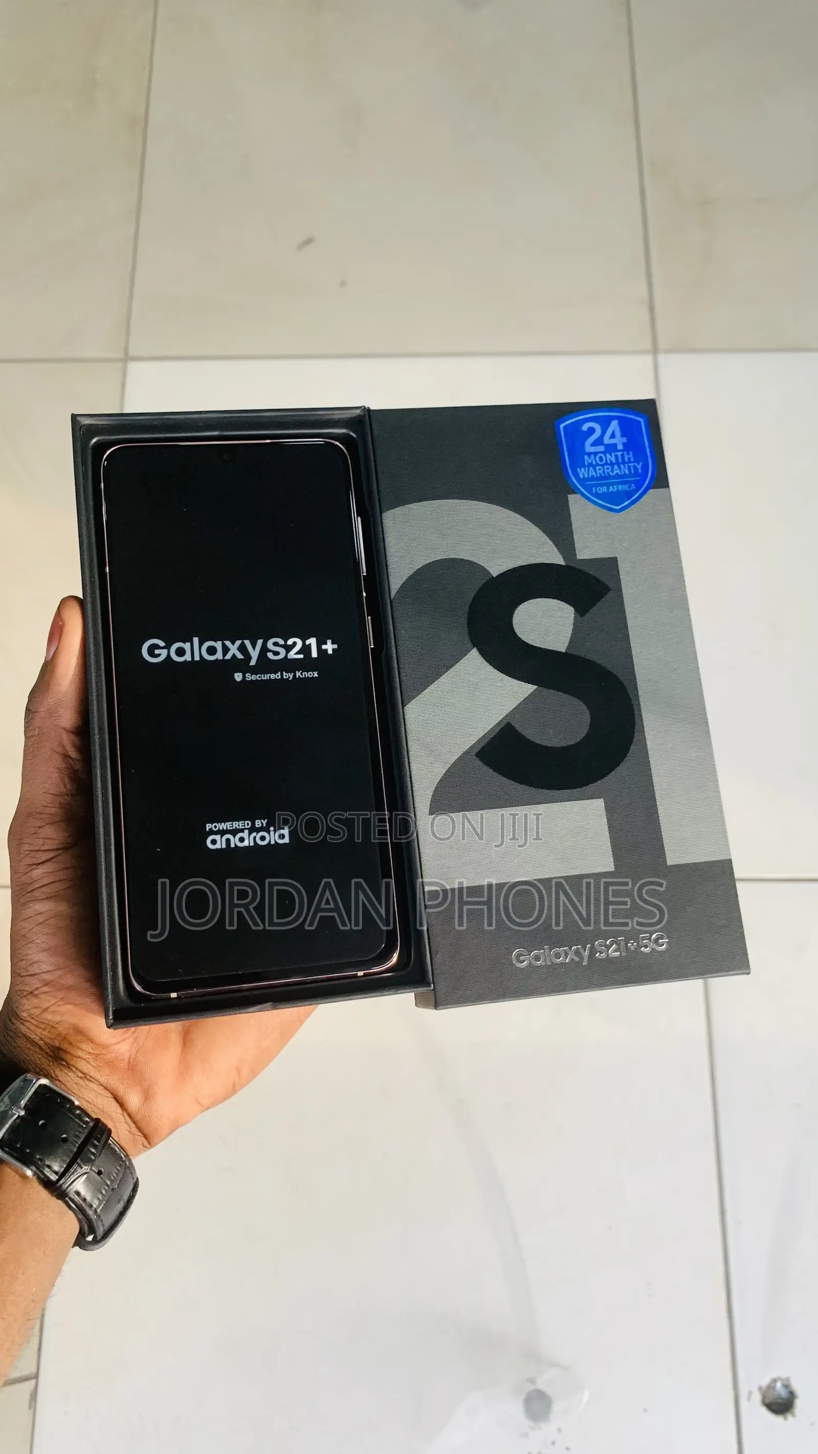 New Samsung Galaxy S21+ 5G 128 GB Purple