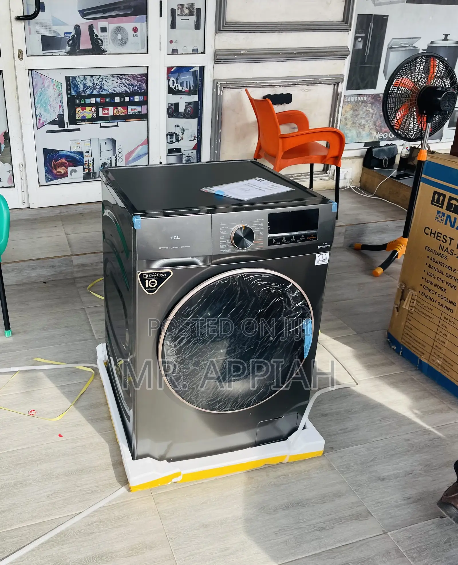 Get Original TCL 11kg Fully Automatic Washing Machine 