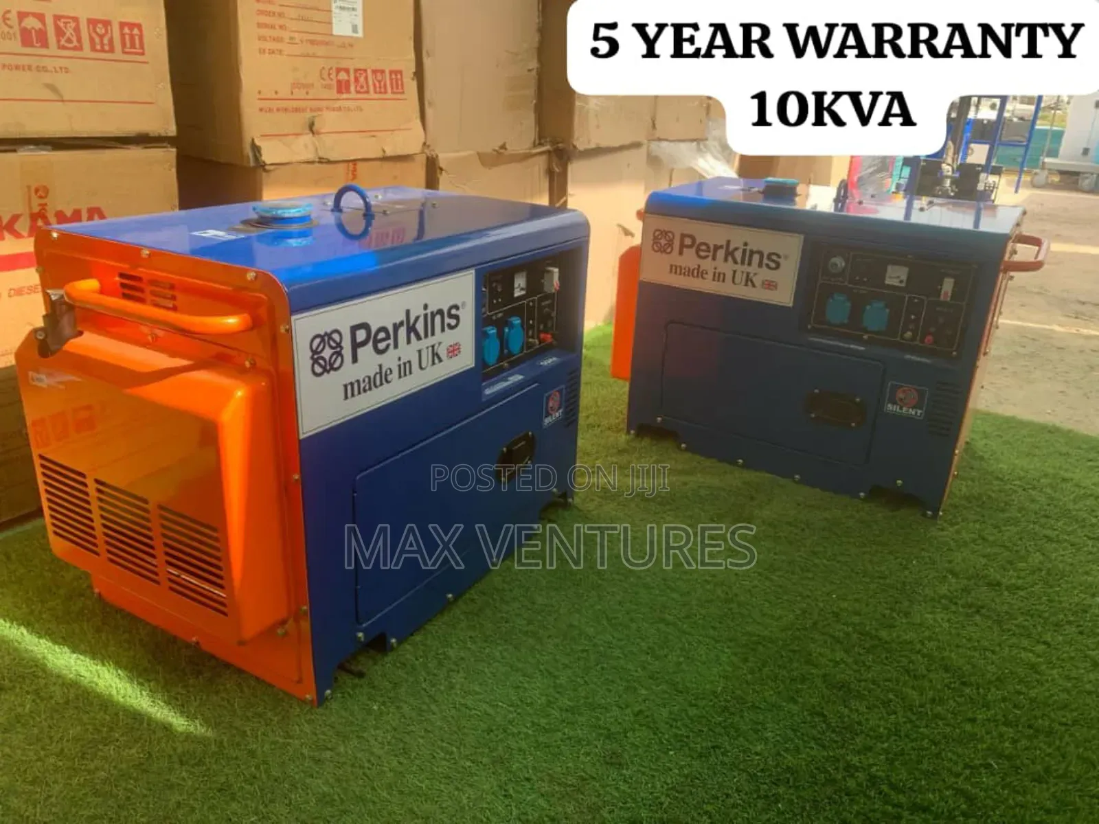 Genmax Energy Diesel Generator 10kva 13kw Perkins Diesel