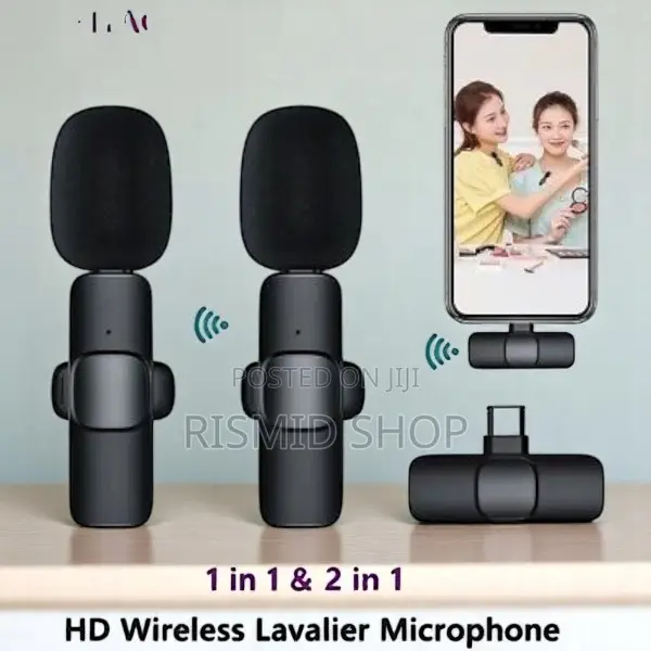2in1 Android Type-C Wireless Interview Microphone for Phone