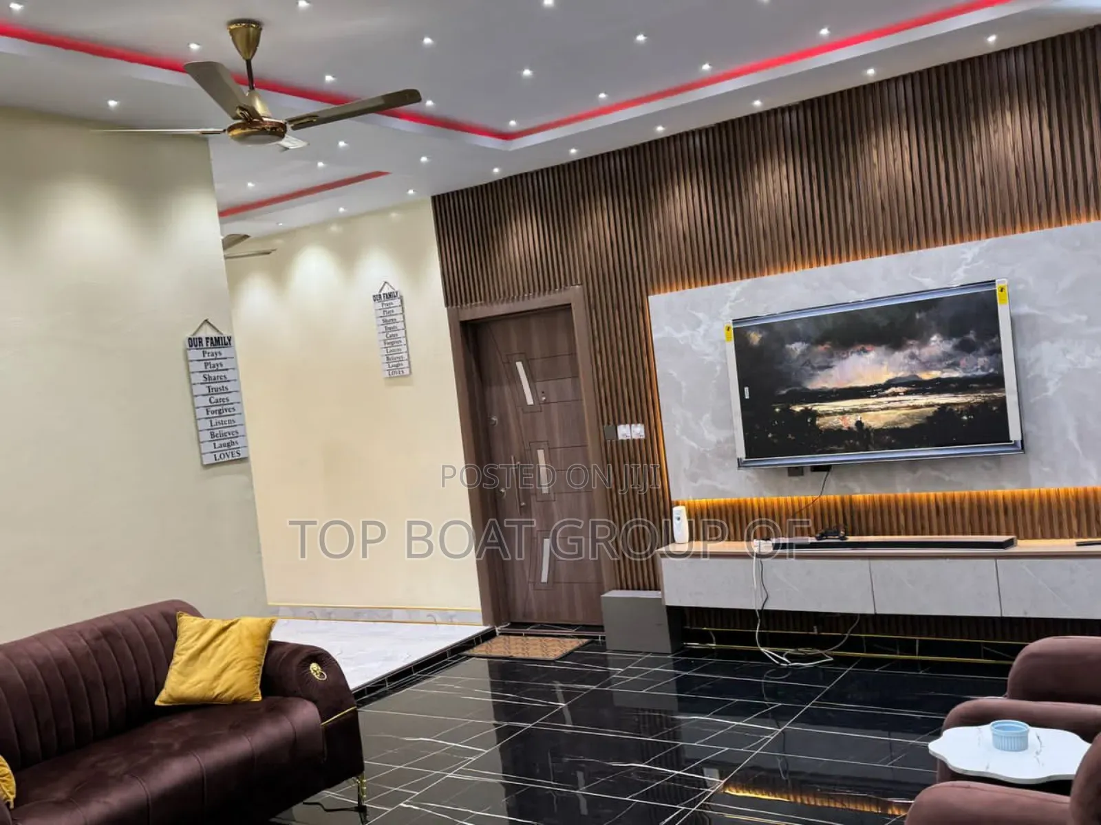 Furnished 3bdrm House in Top-Boat Group Of, Kumasi Metropolitan