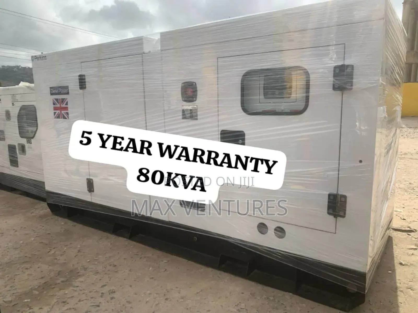 Powerwise 20kva Diesel Generator 80kva Perkins Uk 70000watts
