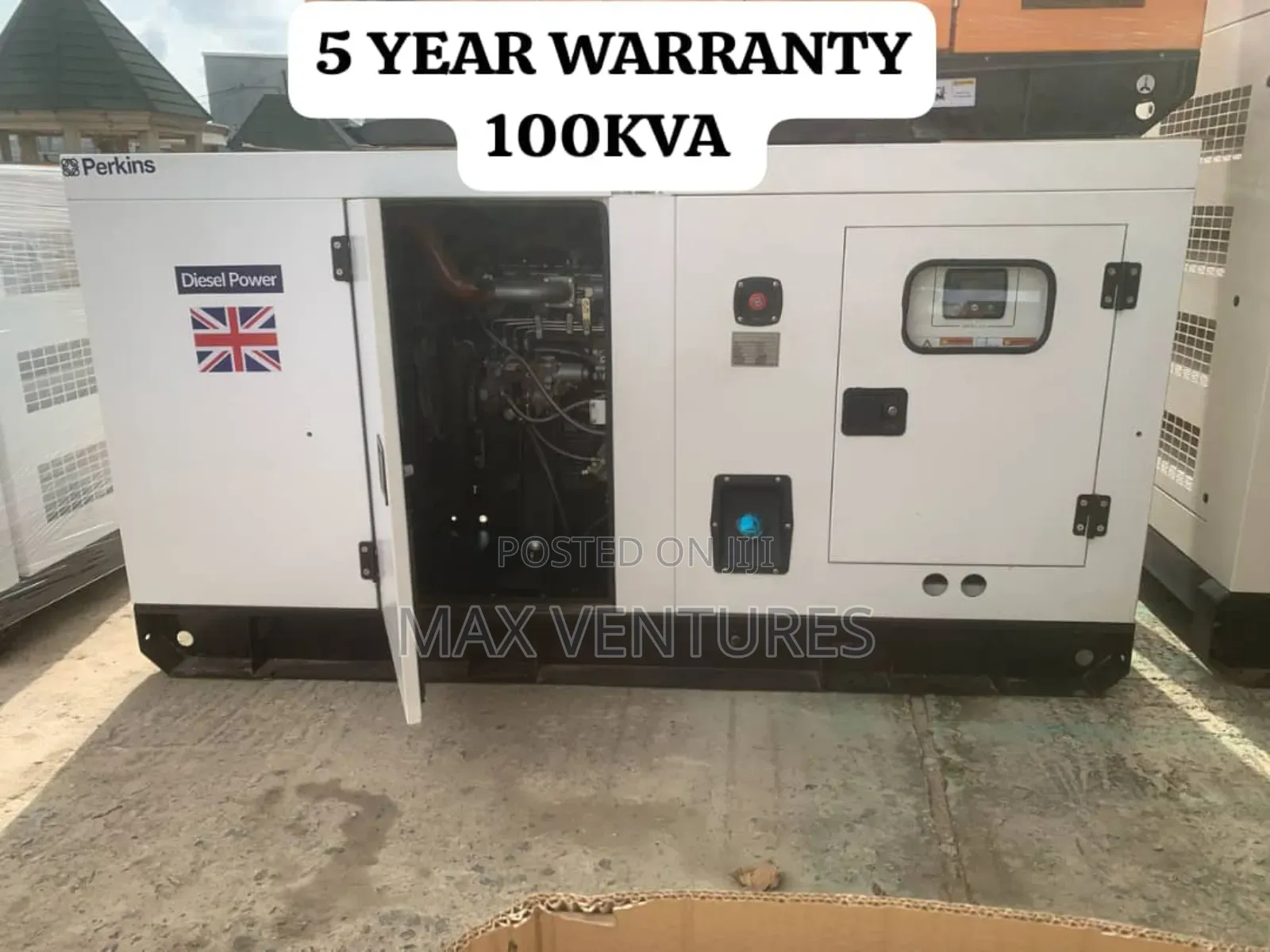 Gen Control 100kva Power Perkins 100kva Diesel Generator