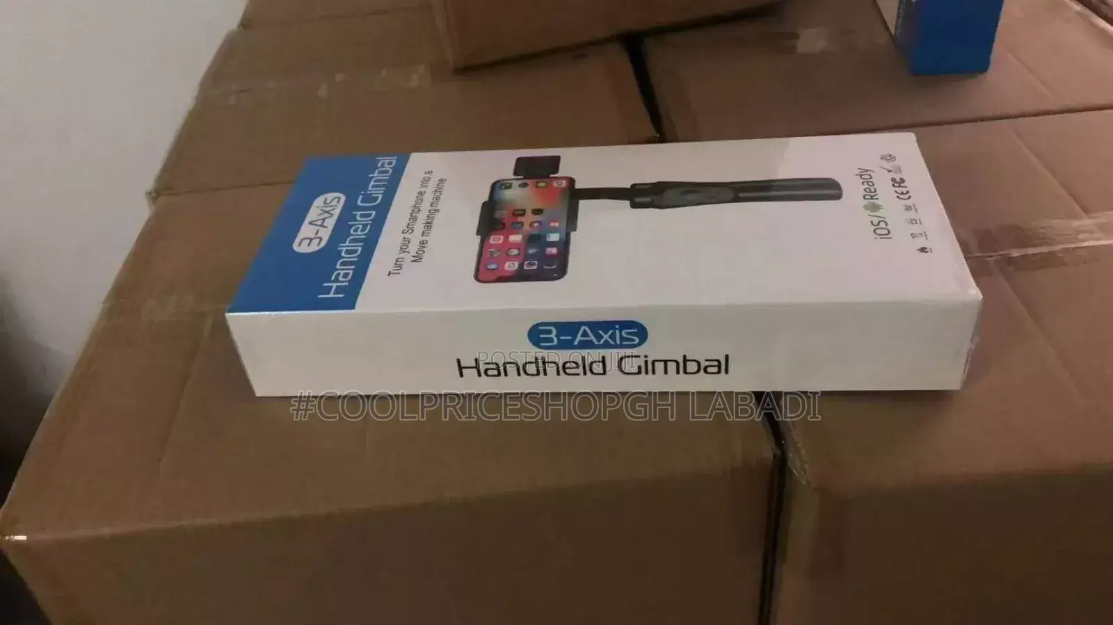 3-Axis Gimbal Stabilizer for Smartphones