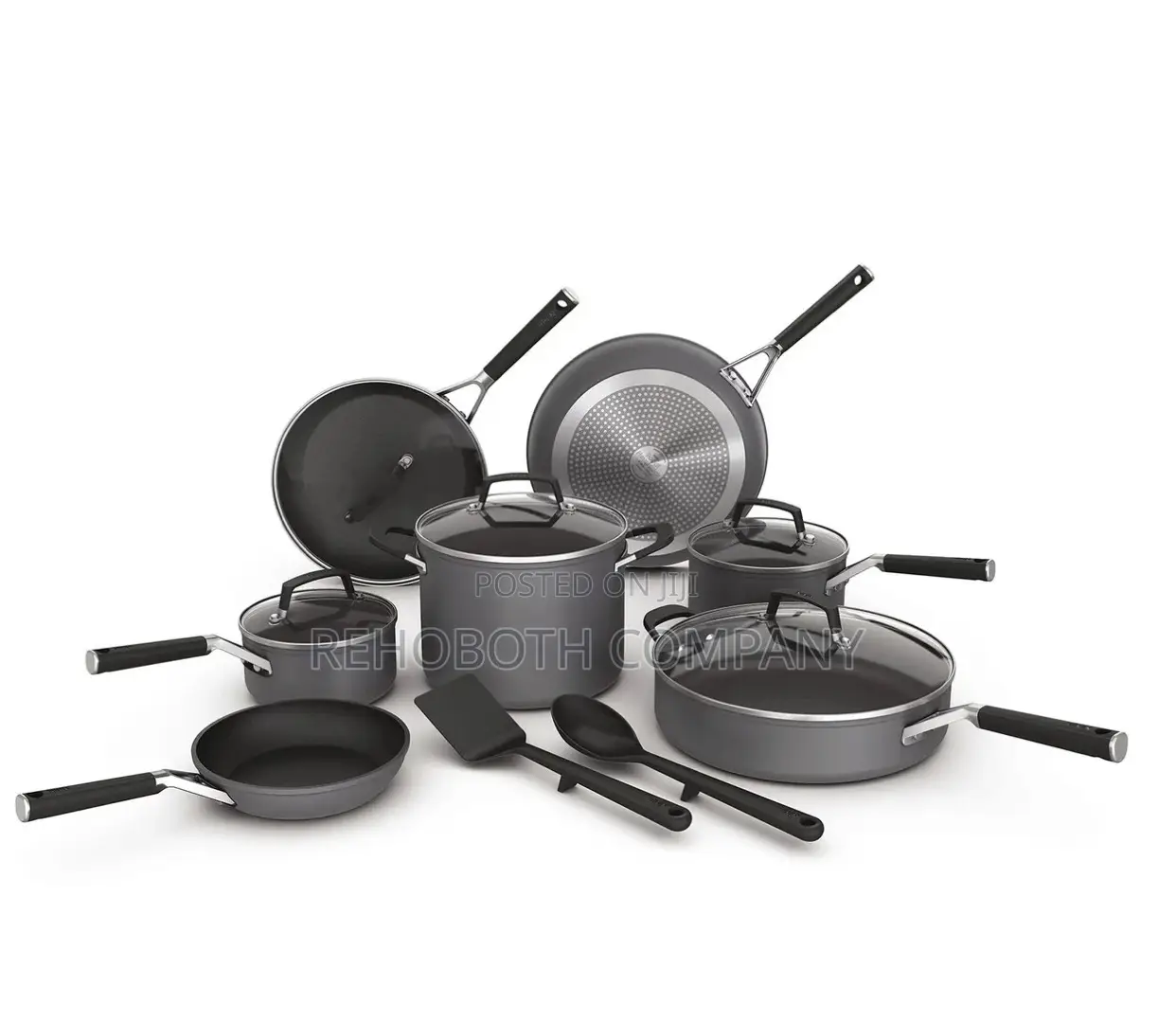 Ninja 14 Piece Non-stick Hard Anodized Aluminum Cookware Set