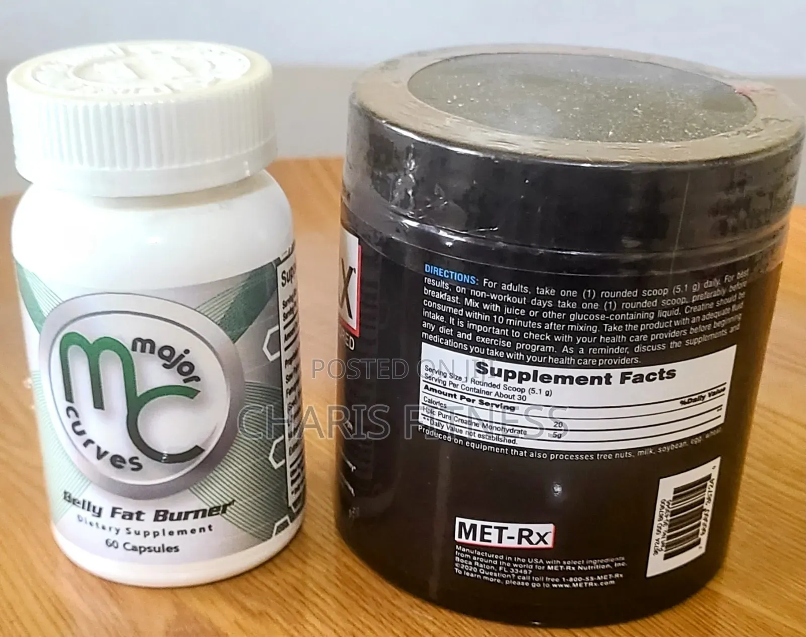 Belly Fat Burner + Creatine Powder
