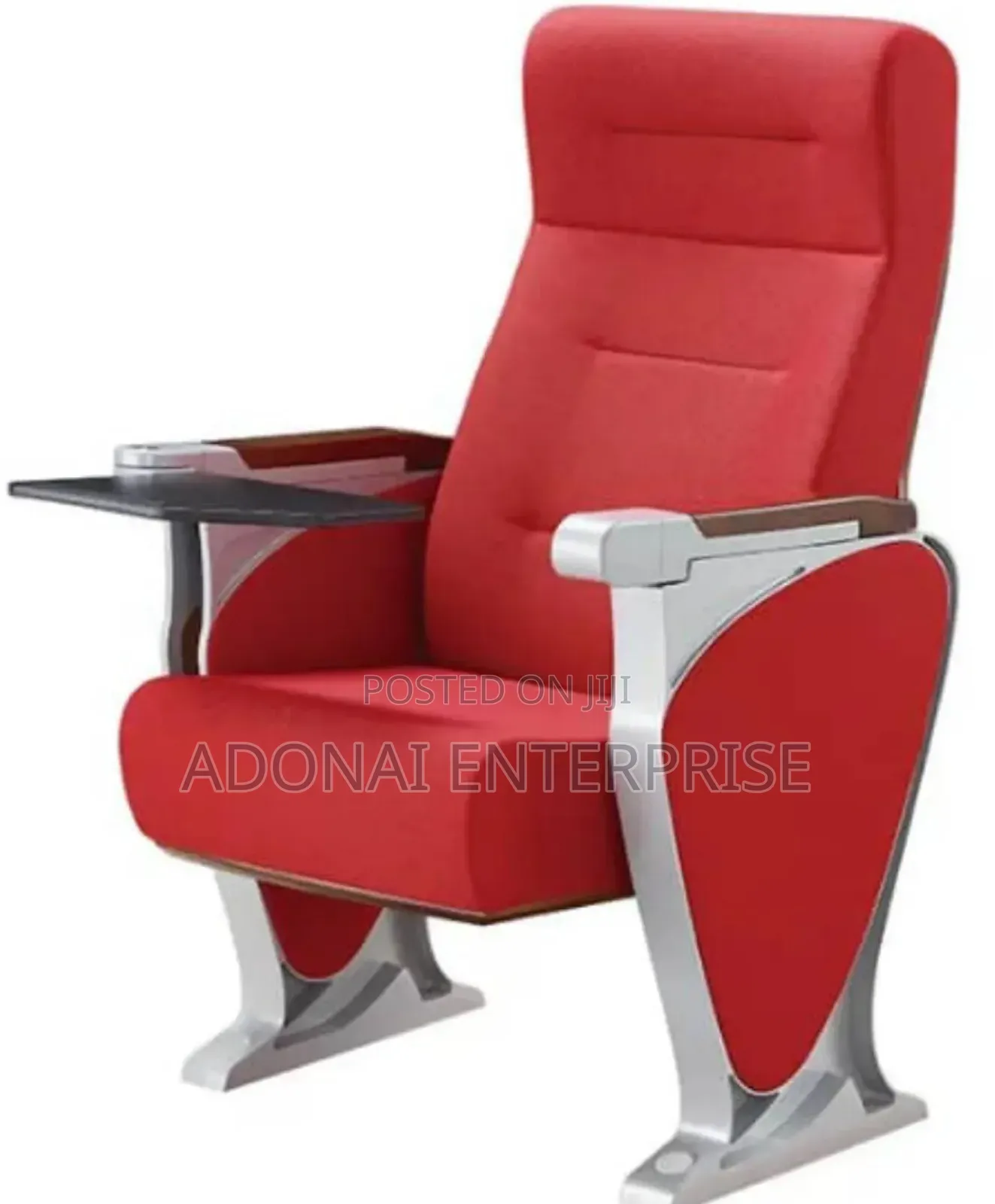 Red Auditorium Chair Qoi54e