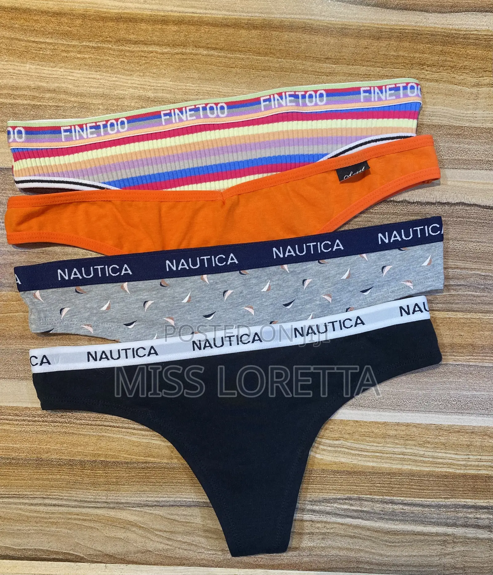 Cotton Thongs/G-String Panties