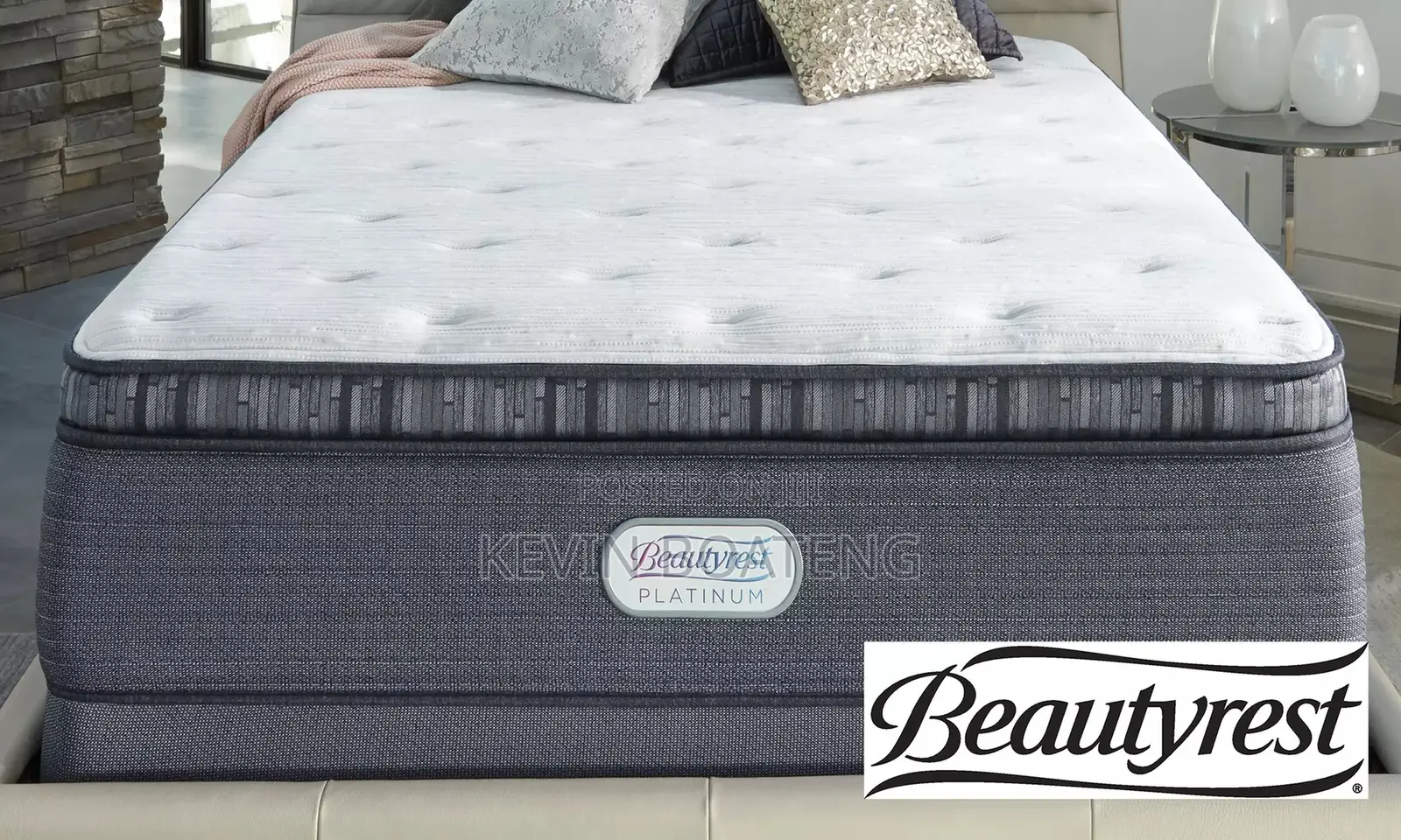 Beautyrest Platinum Beds(King) 76/80 16inches