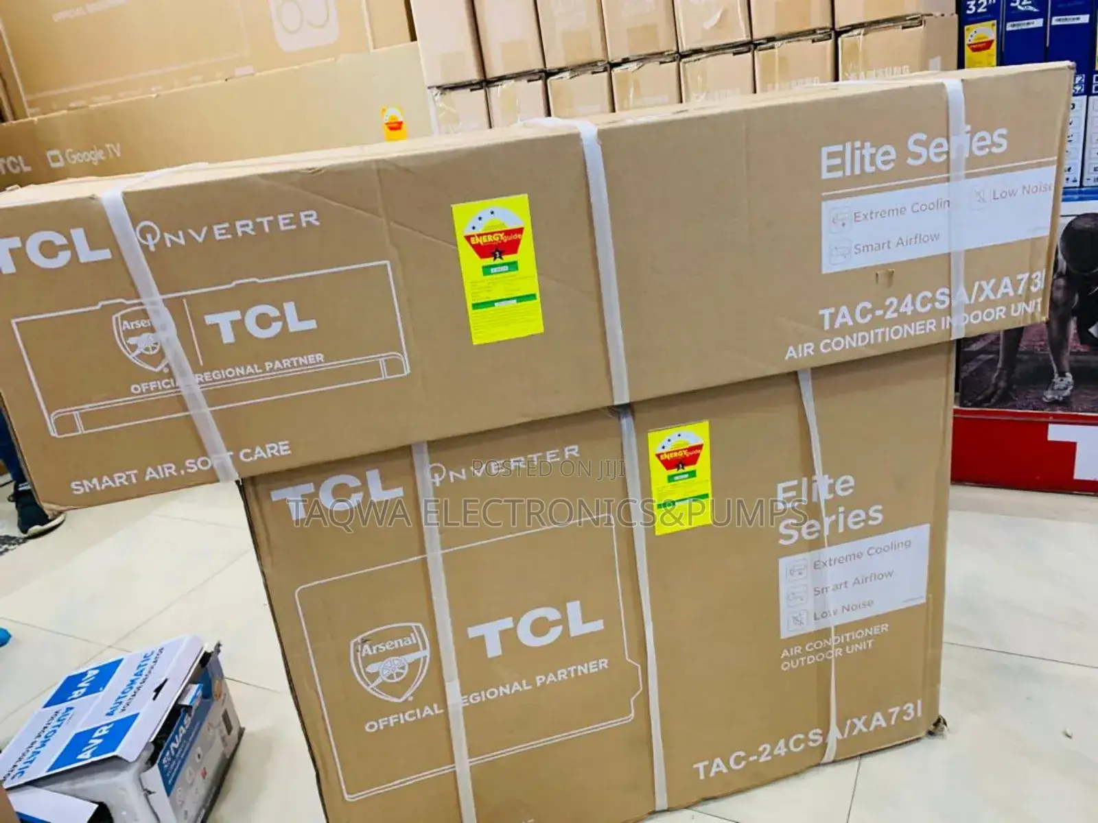 Capacity of 2.5hp Inverter TCL Air Conditioner