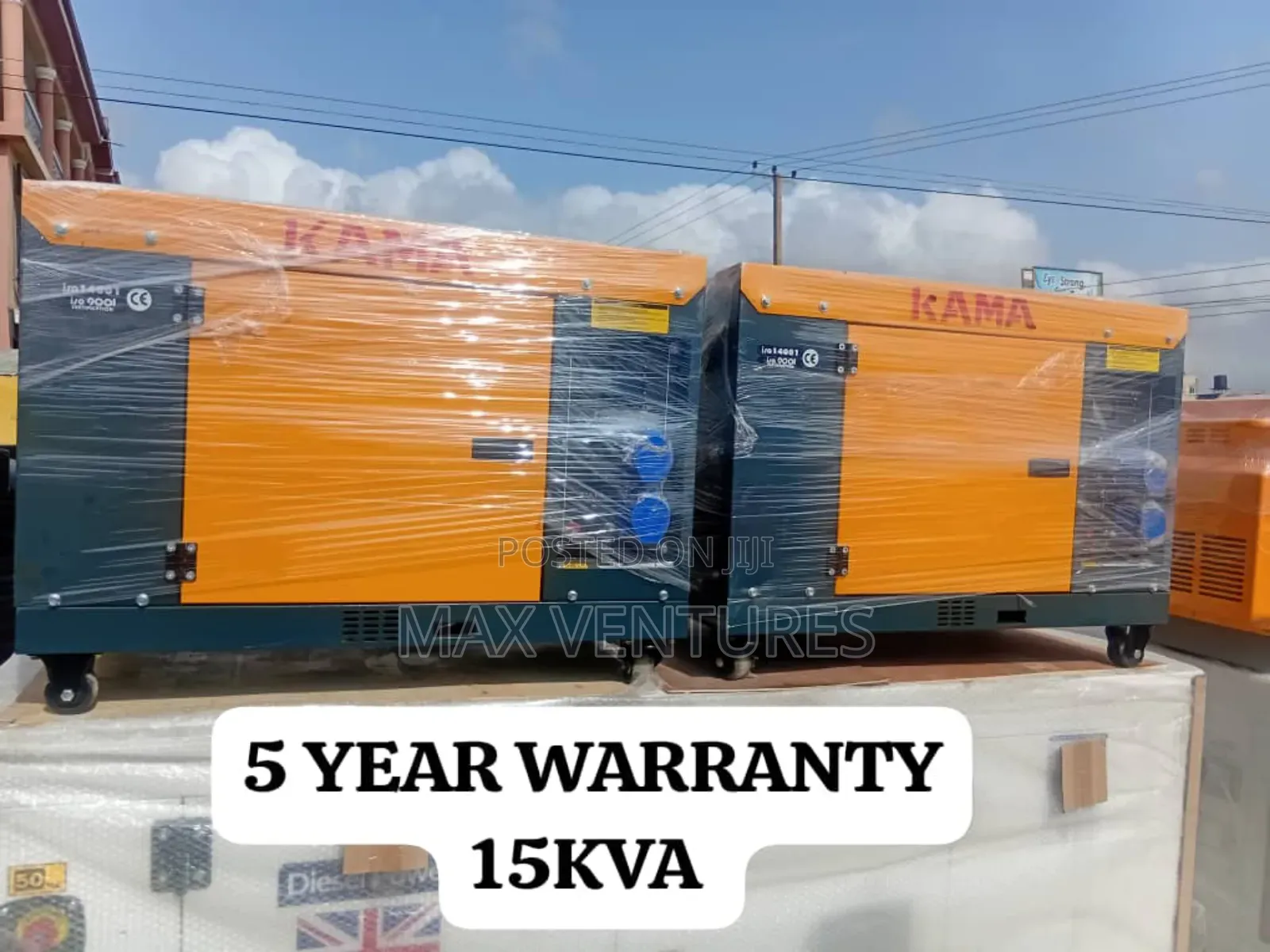 Reliable and Uninterrupted Supply 15kva Kama Diesel Gen