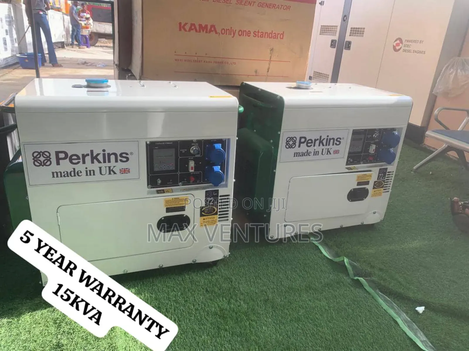 Fuel Efficient Perkins 15kva Diesel Gen Less Operating Cost