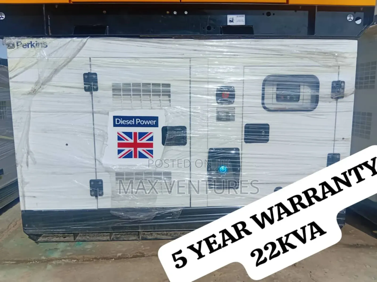 Easy Maintenance 22kva Diesel Generator 22kva Perkins