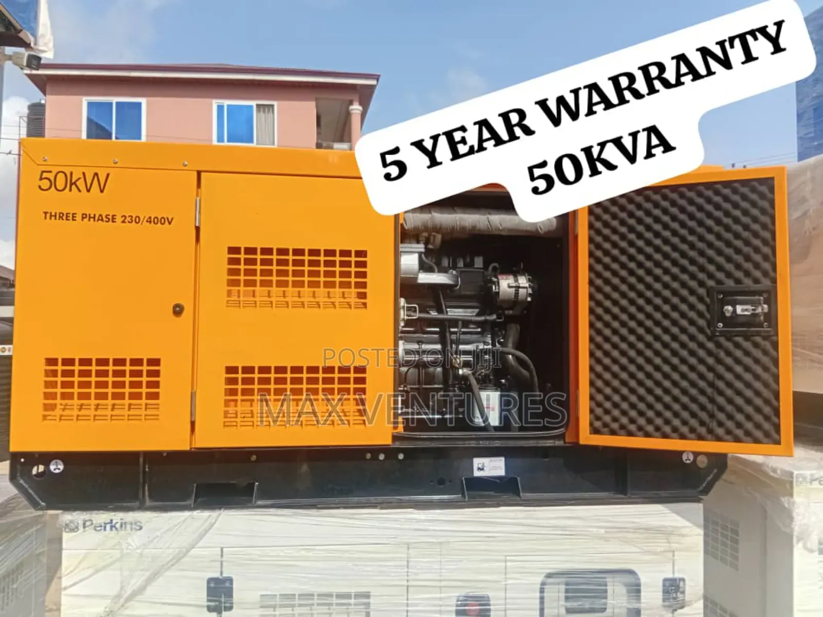 Compact 50kva Diesel Gen 50kva Diesel With Noise Reduction