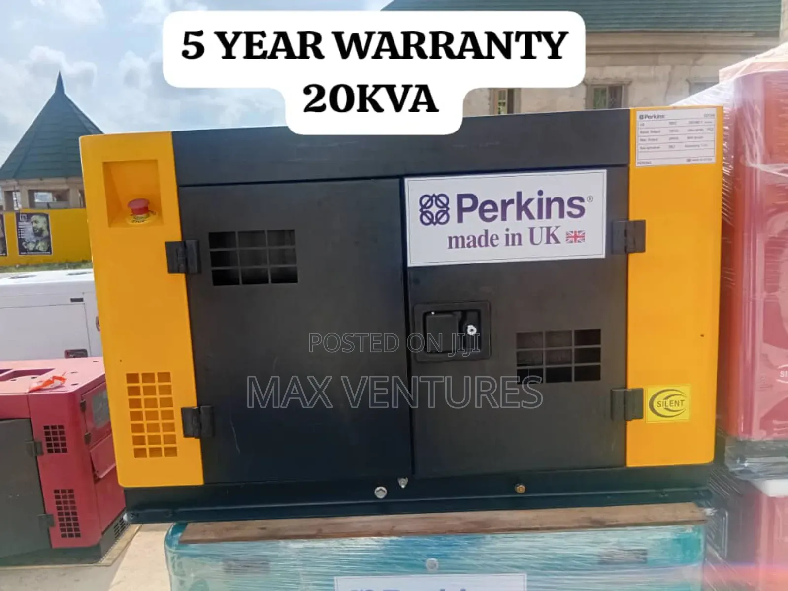 Emergency 20kva Power Perkins Diesel Generator 20kva 18kw
