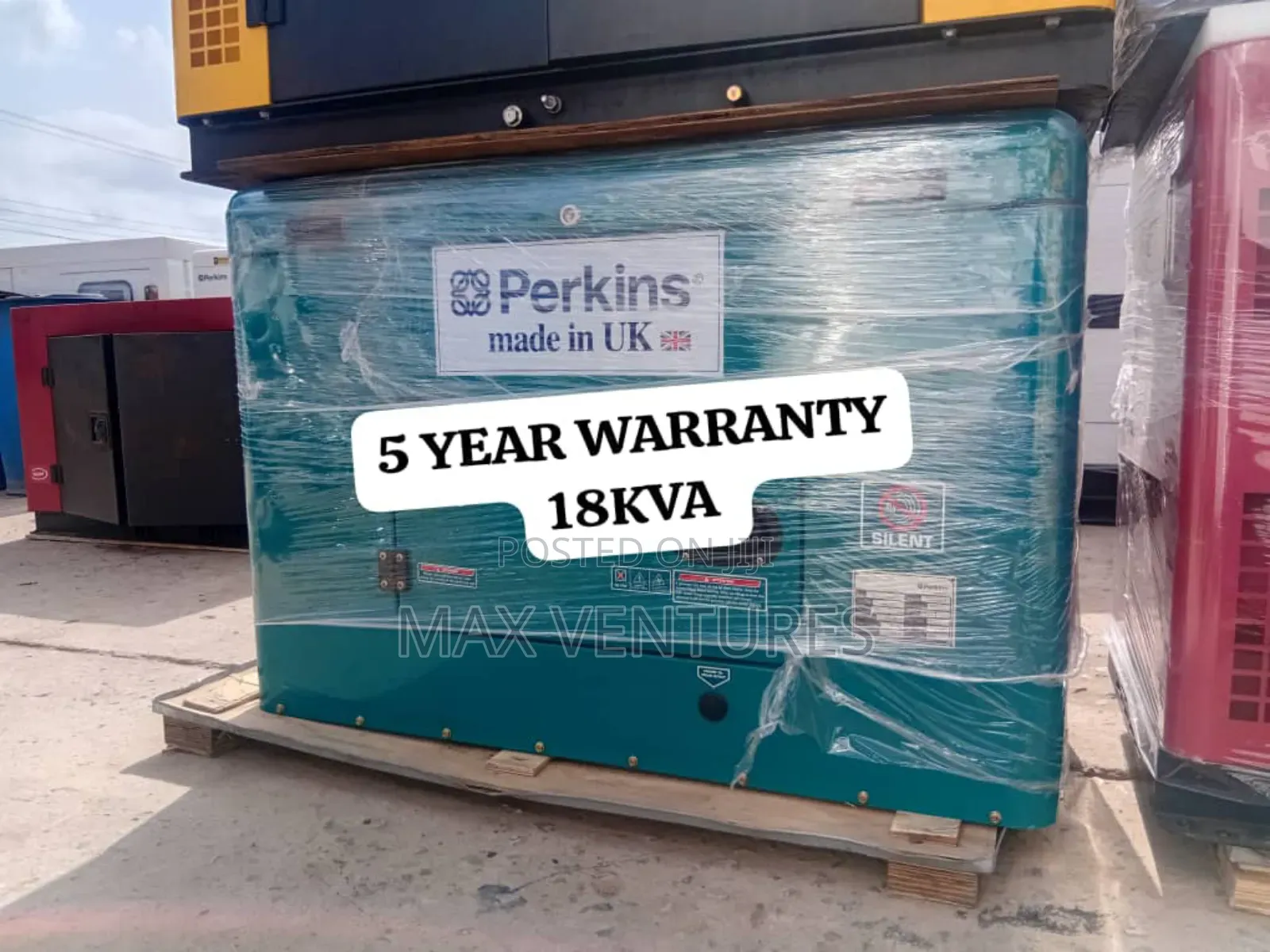 Aero-Cooled 18kva Diesel Generator Perkins 18kva Easy Start