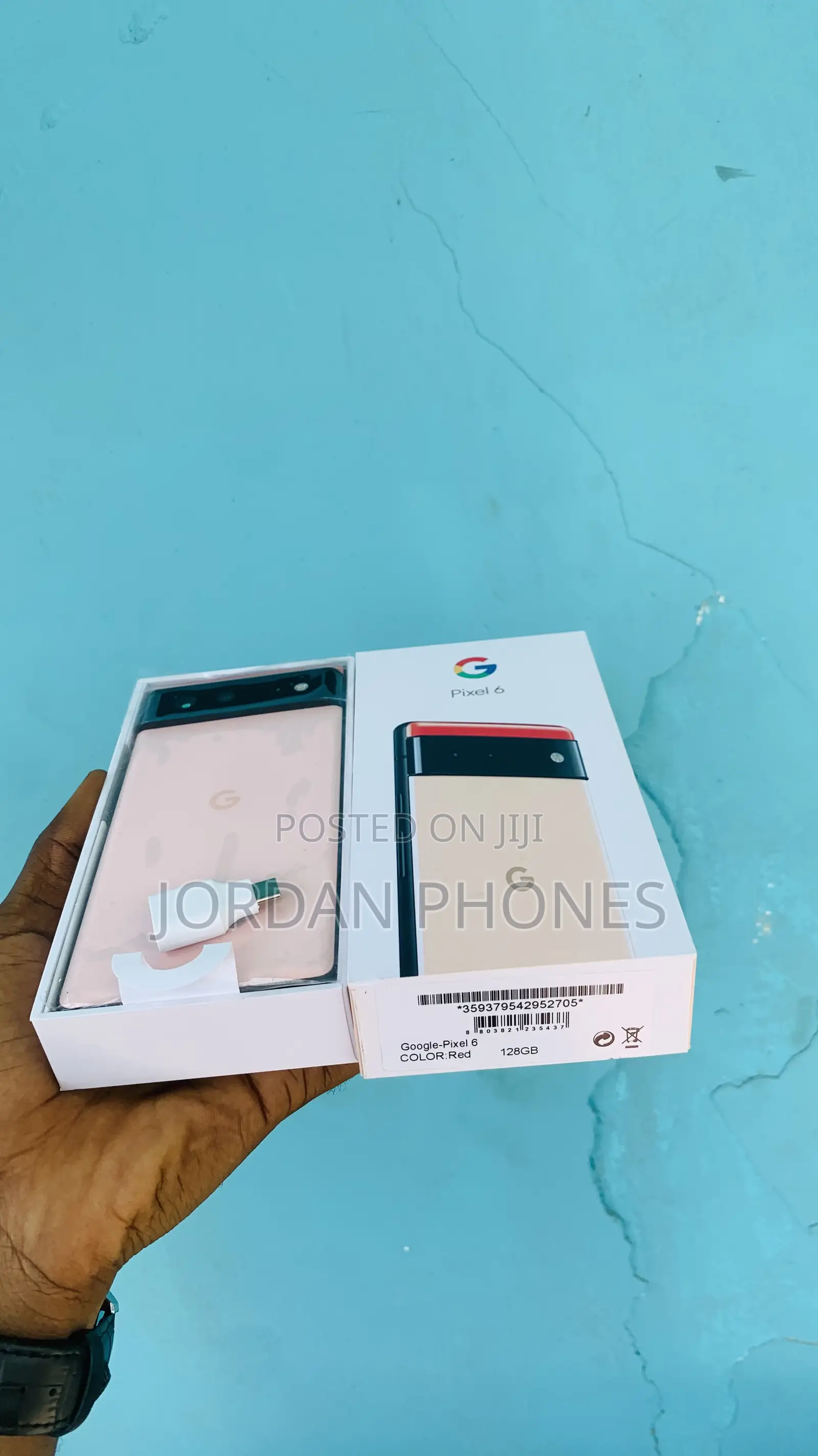 New Google Pixel 6 128 GB Red