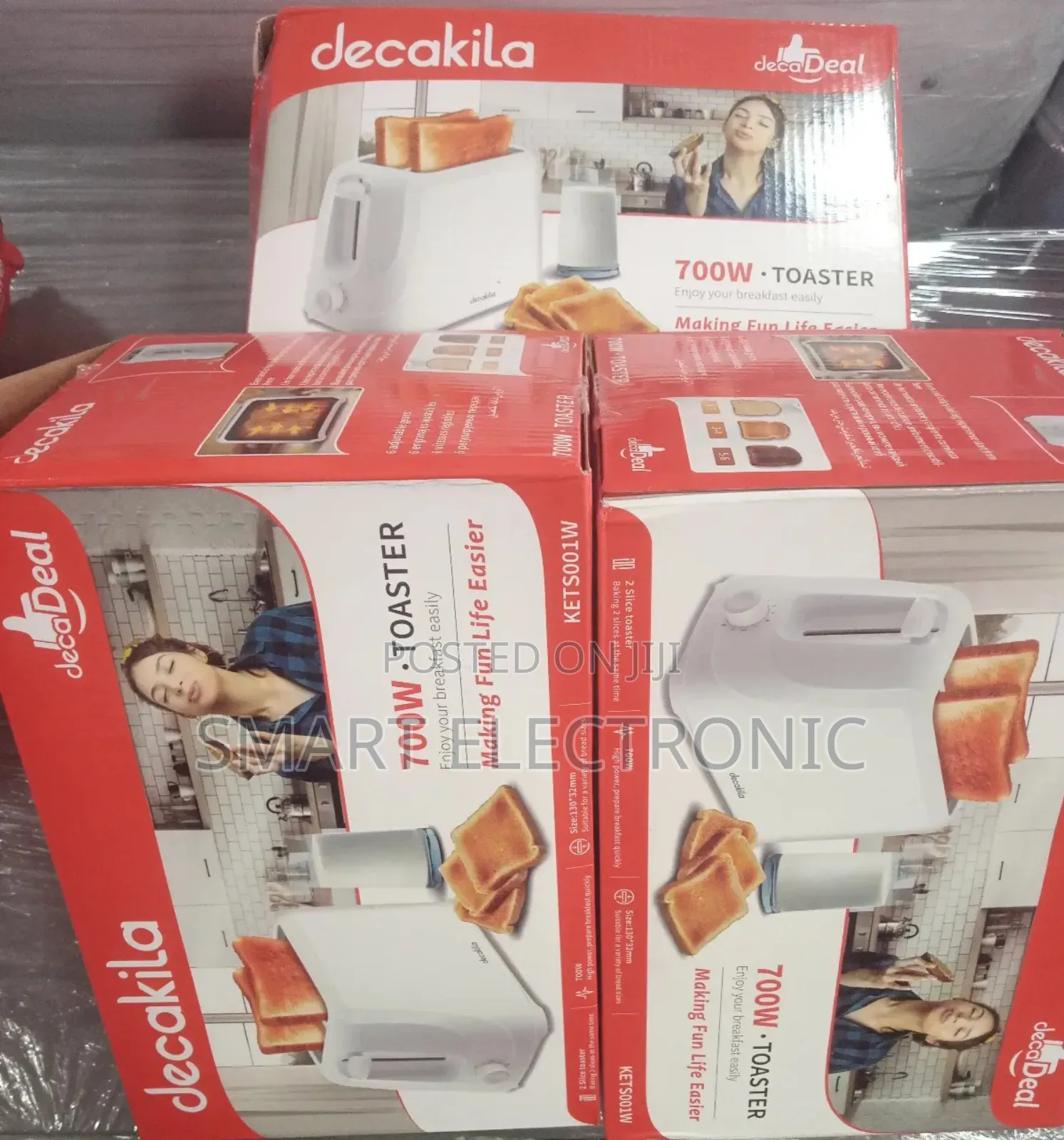 Enjoy Your Breakfast With Decakila Toaster Decakila Toaster