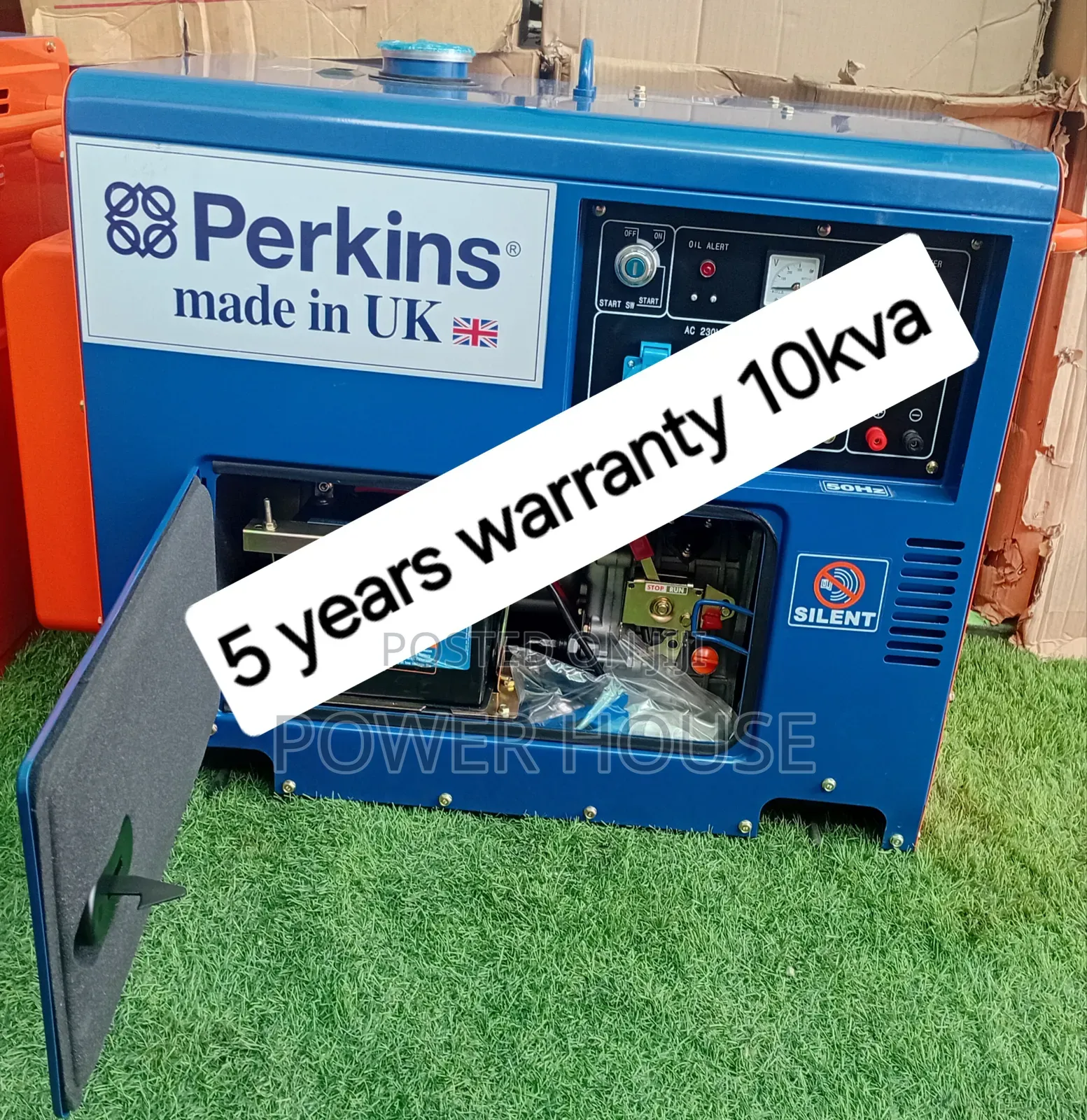 10kva Silent Diesel Powered Generator With Alternator