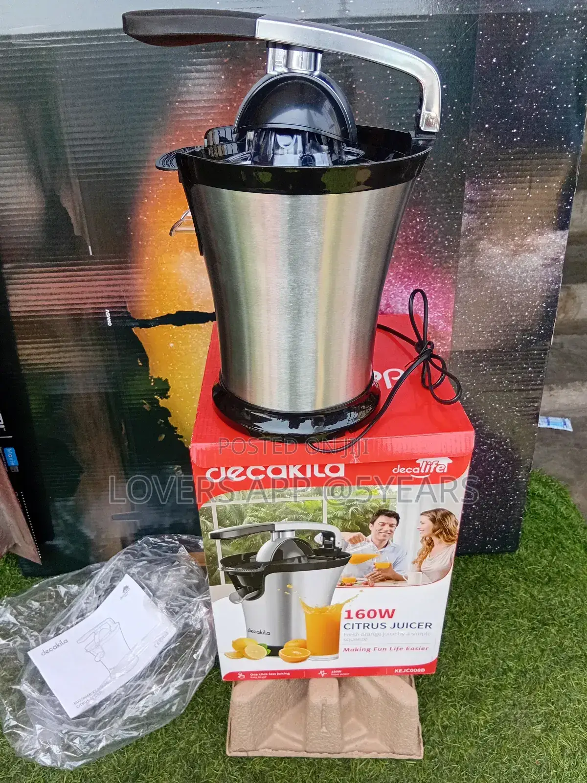 Attention-Grabbing Decakila 1600w Decakila Citrus Juicer