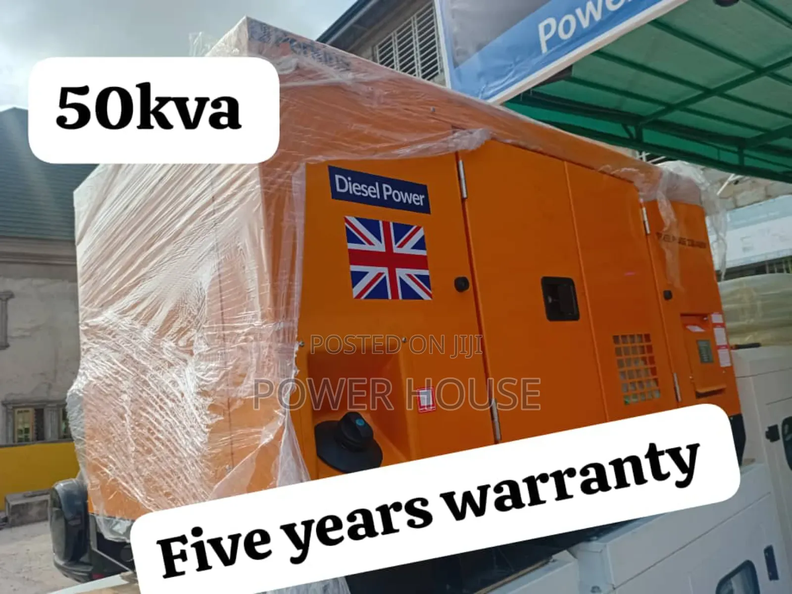 Residential Power 50kva Perkins Silent Diesel Generator