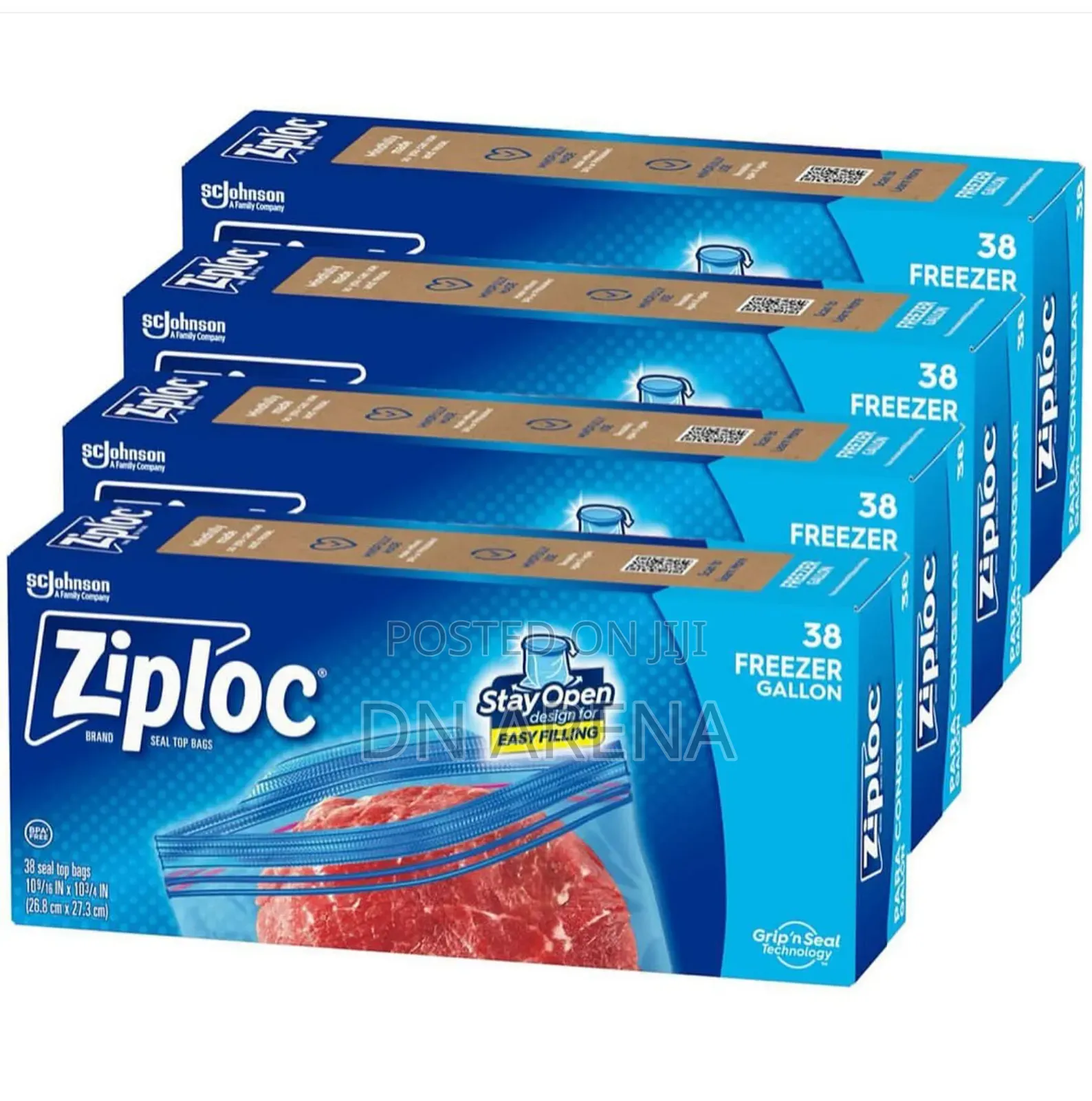 Restocked Ziploc Variety Total Bags, 347 Pack,