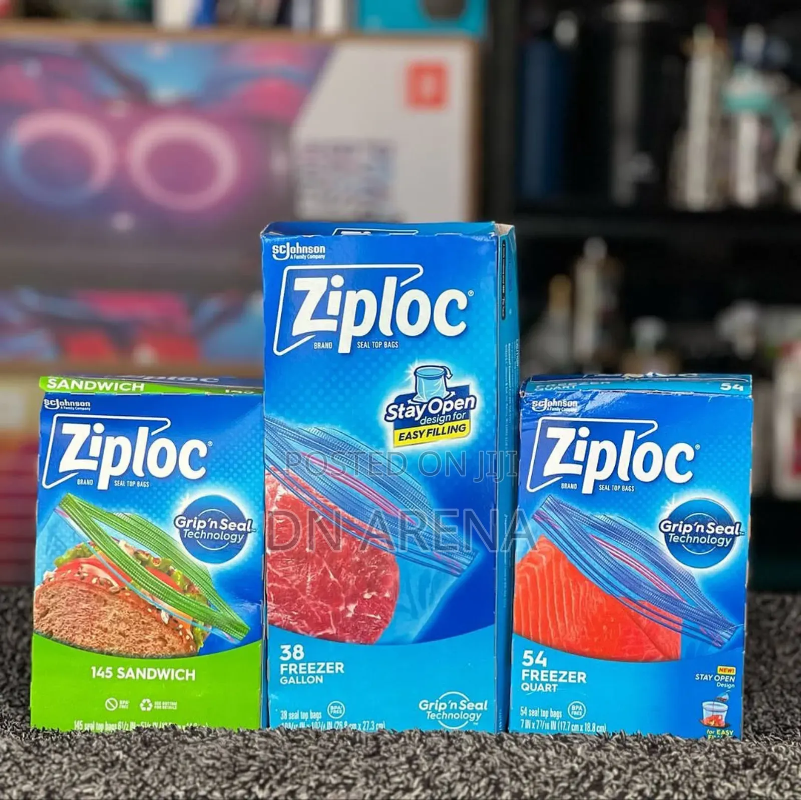 Restocked Ziploc Variety Total Bags, 347 Pack,