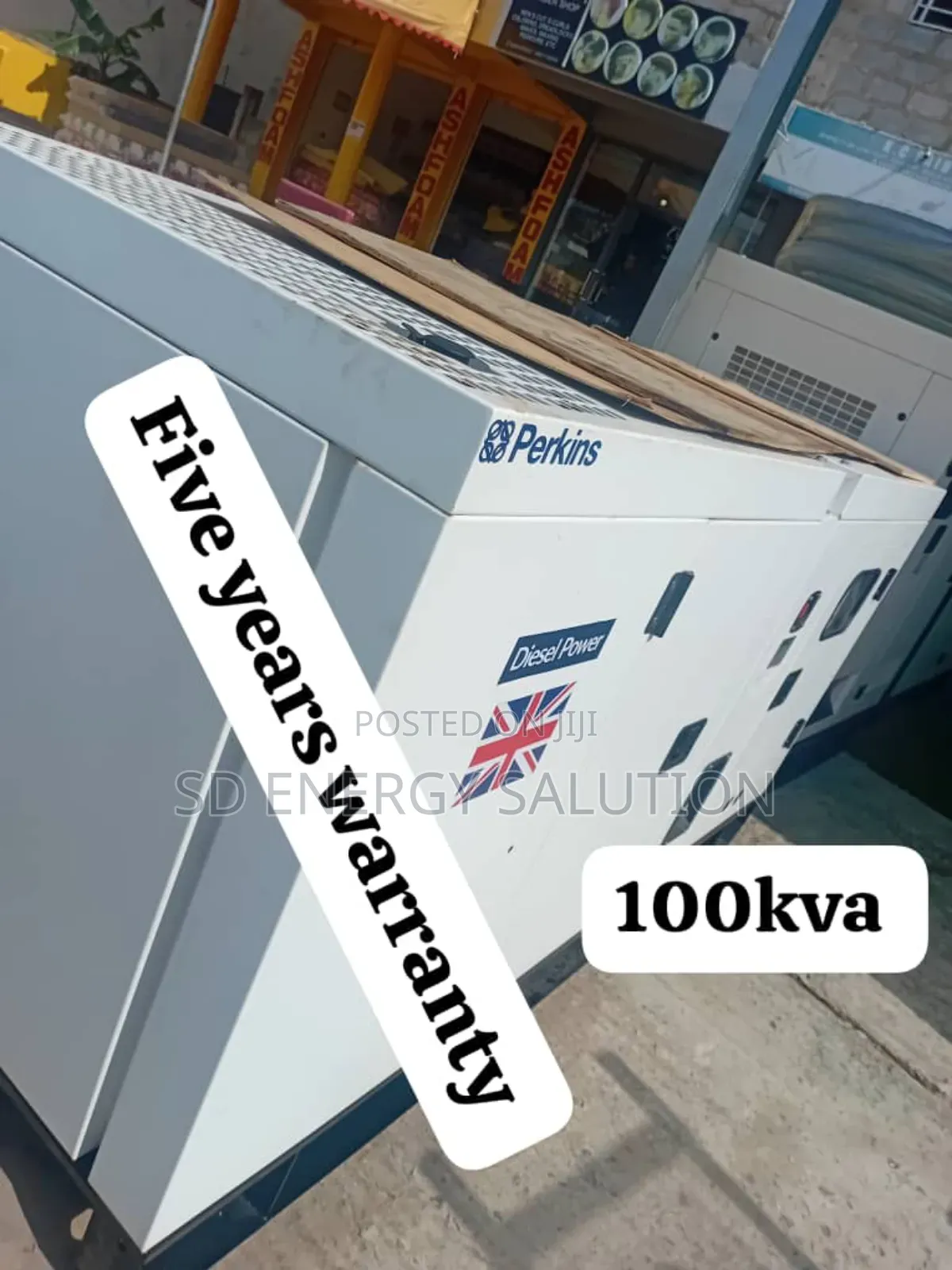 Fuels Efficient 100kva 100kw Perkins Diesel Plant