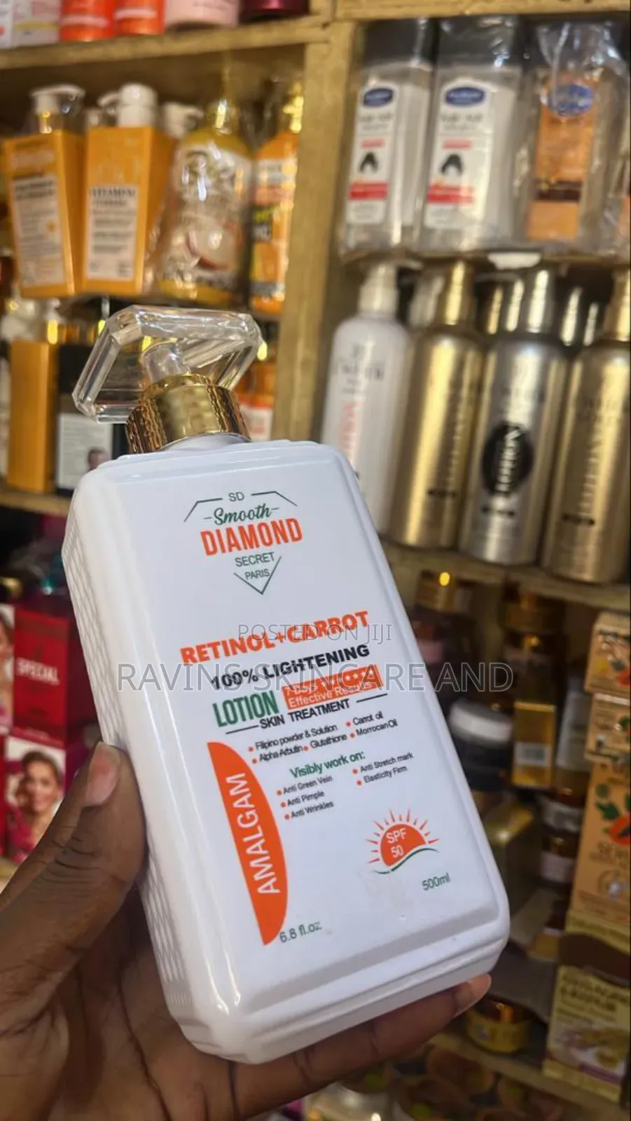 Smooth Diamond Retinol+ Carrot Body Lotion