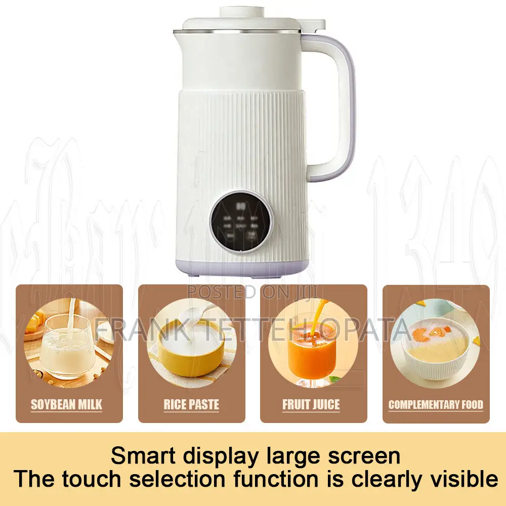 Electric Digital 2 In 1 Blender Kettle