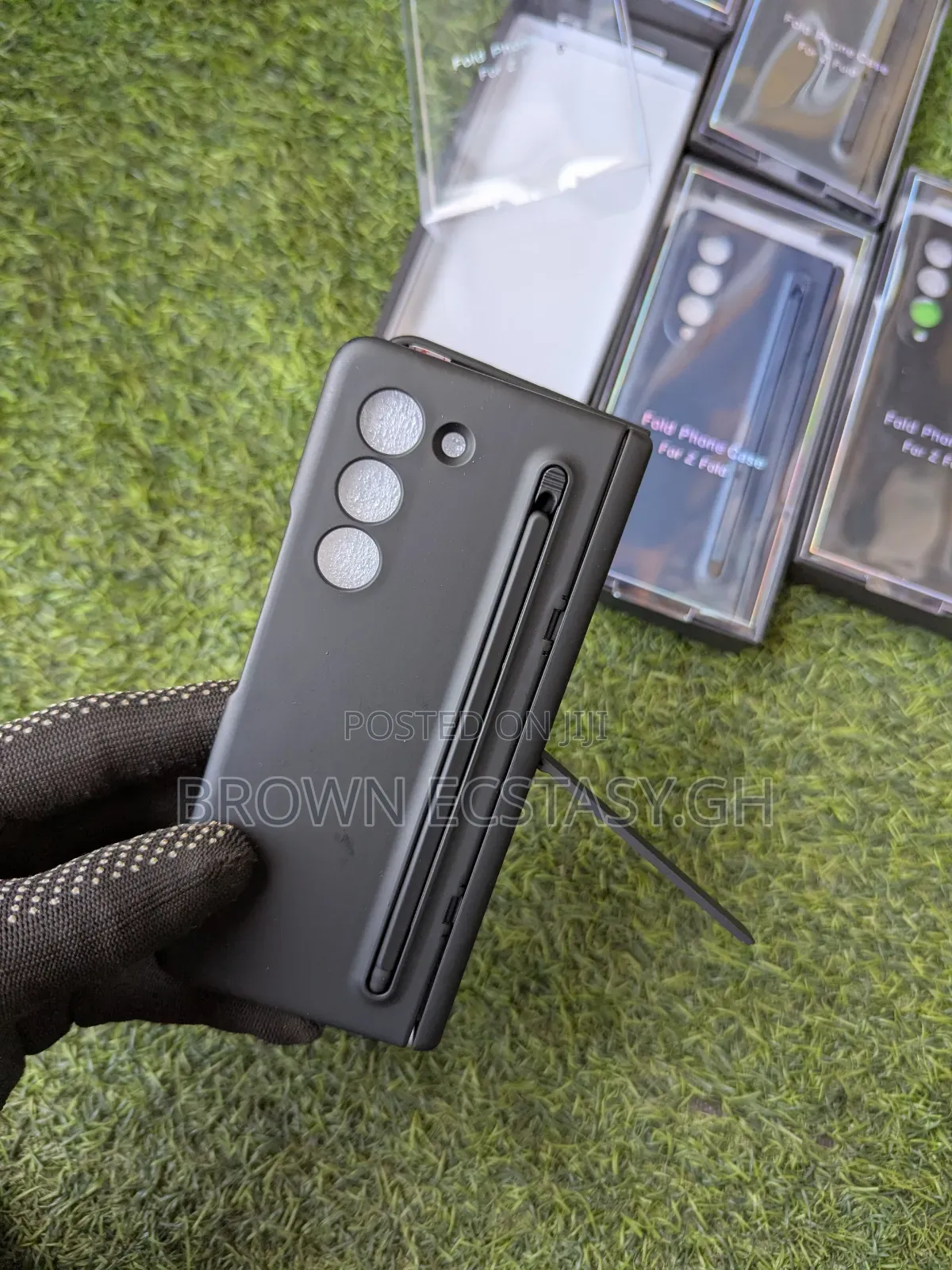 Z Fold 4, 5 and 6 360° Full Protection S Pen Case