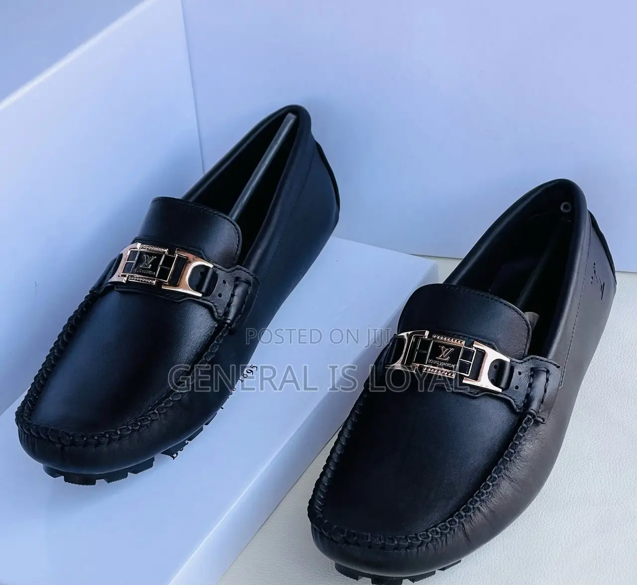 Louis Vuitton Black Loafers