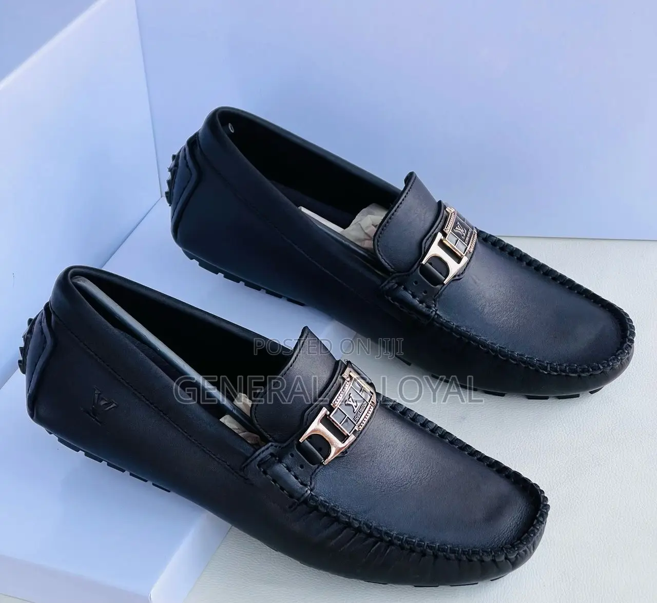 Louis Vuitton Black Loafers