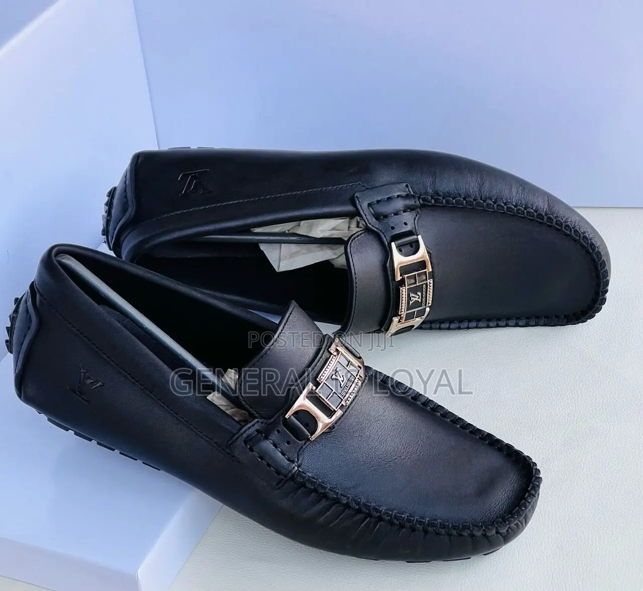 Louis Vuitton Black Loafers