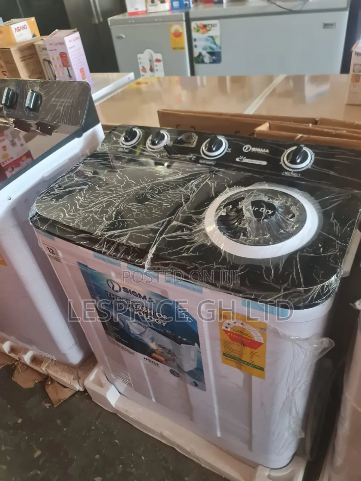 Heavy Duty - Sigma 10kg Twin Tub Washer
