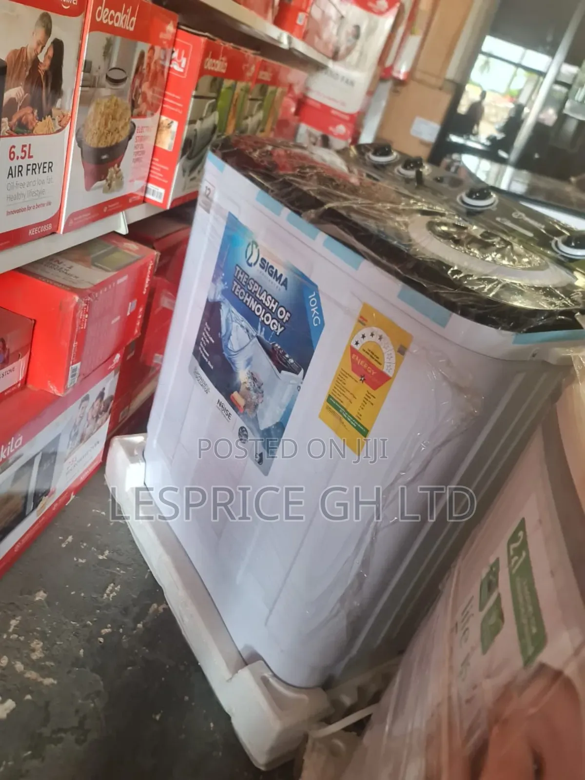 Sigma 10kg Washer - Super Clean Clothes