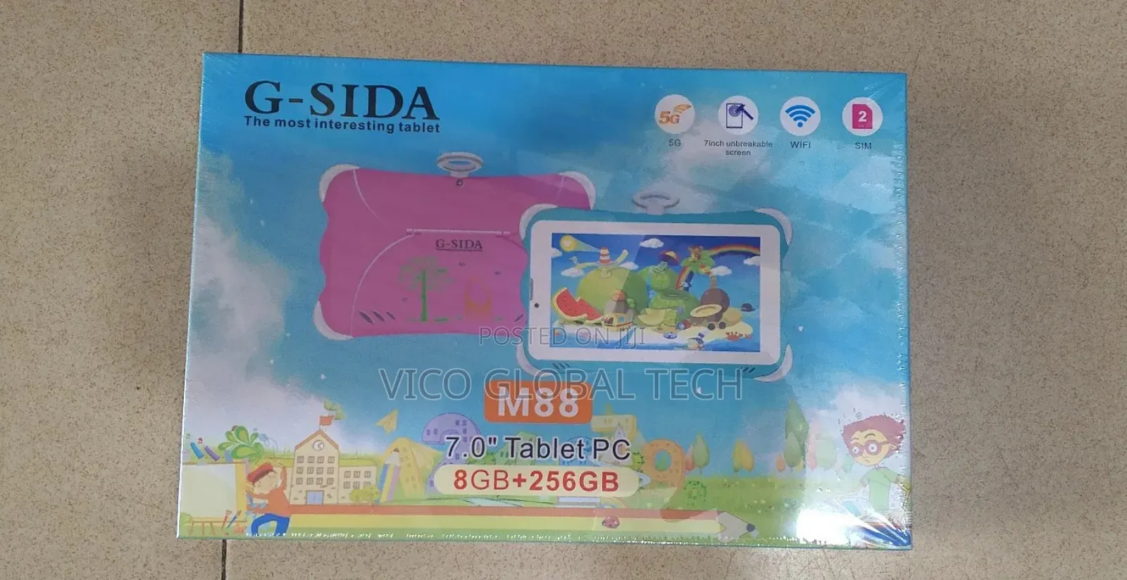 New Tablet 256 GB Pink