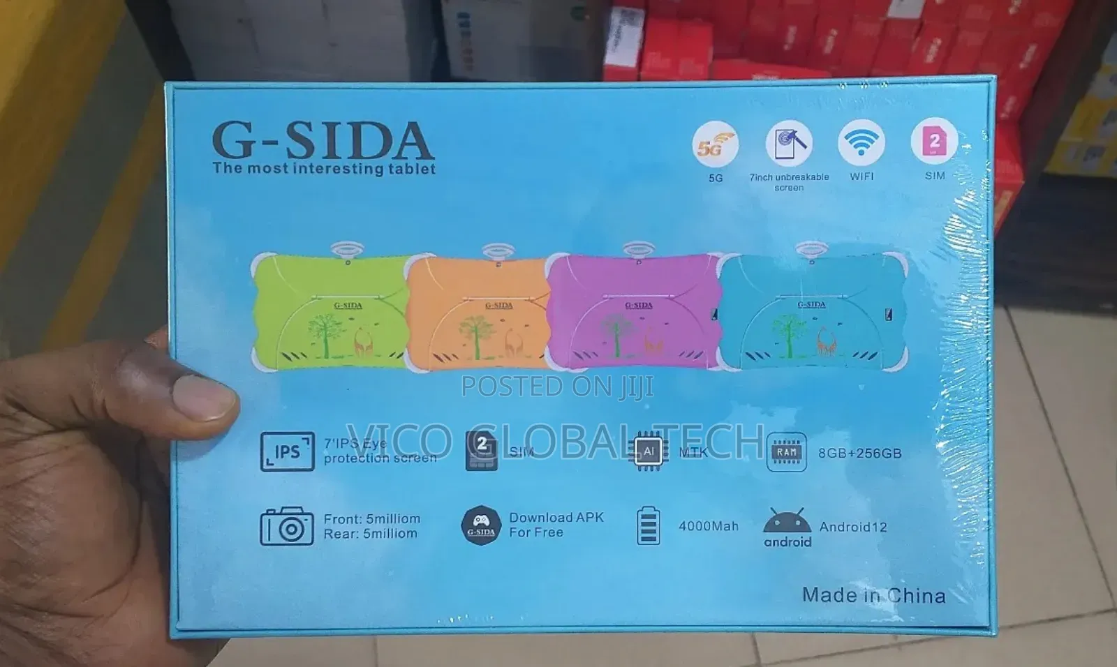 New Tablet 256 GB Pink