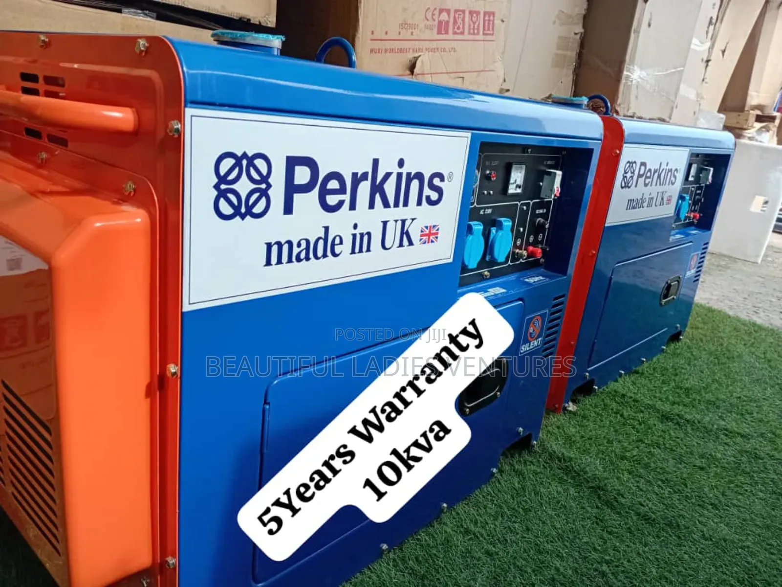 Diesel Fueled Dynamic Perkins 10kva Silent Generator