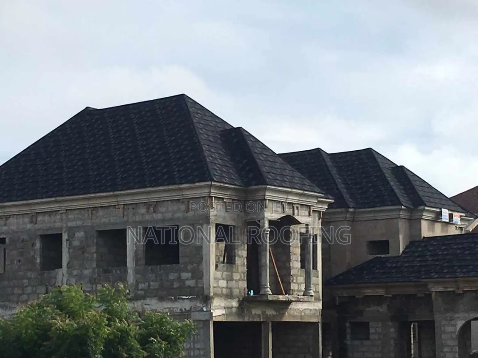 Black and White Roofing Shingle From New Zealand